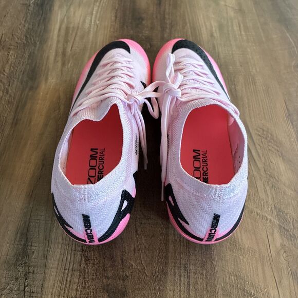 Nike Zoom Mercurial Vapor 15 Elite SG Men Size 7.5 Pink Anti Clog Soccer Cleats main image 5